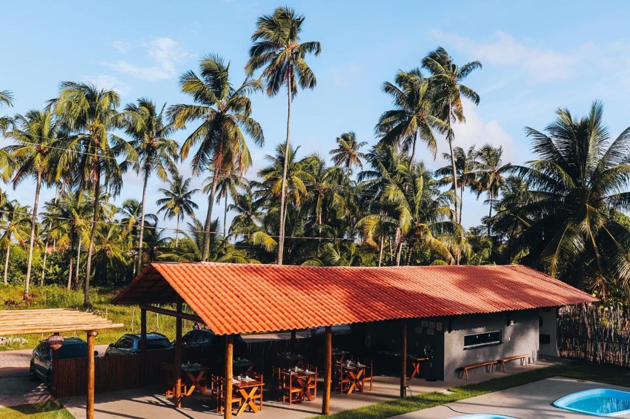 Pousada Pe Na Areia São Miguel dos Milagres Exterior foto